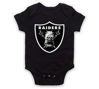 My Icon Art & Clothing Star Tusken Raiders Logo Parody American Football Sci Fi Film Baby Grow, Black, 3-6 Months