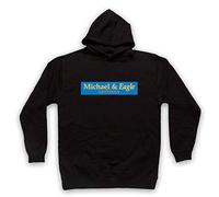 My Icon Art & Clothing Stath Flats Michael & Eagle Lettings Comedy TV Estate Agent Adults Hoodie, Black, Medium