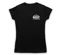 My Icon Art & Clothing The Bear Original Beef of Chicagoland Staff Uniform Womens T-Shirt, Black, Medium