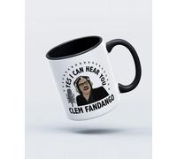 My Icon Art & Clothing Toast London Yes I Can Hear You Mug, White & Black