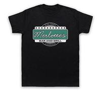My Icon Art & Clothing True Vampire Merlotte's Bar & Grill Horror TV Mens T-Shirt, Black, Large