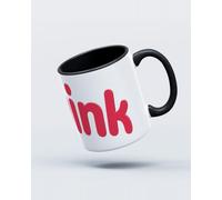 My Icon Art & Clothing Twink Twinkie Parody Mug, White & Black