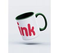 My Icon Art & Clothing Twink Twinkie Parody Mug, White & Green