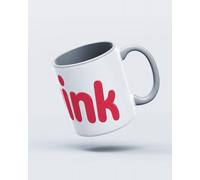 My Icon Art & Clothing Twink Twinkie Parody Mug, White & Grey