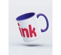 My Icon Art & Clothing Twink Twinkie Parody Mug, White & Purple