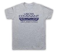 My Icon Art & Clothing USCSS Covenant Sci Fi Space Alien Horror Film Spaceship Mens T-Shirt