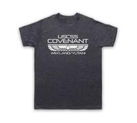 My Icon Art & Clothing USCSS Covenant Sci Fi Space Alien Horror Film Spaceship Mens T-Shirt