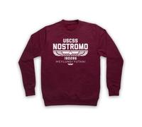 My Icon Art & Clothing USCSS Nostromo 180286 Sci Fi Space Alien Horror Film Spaceship Adults Sweatshirt