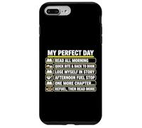 My Ideal Day Reading Bibliophile Literary Fiction Reader Case for iPhone 7 Plus/8 Plus