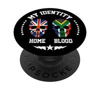 My identity british with south african origins birthday gift PopSockets Grip and Stand for Phones and Tablets