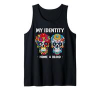 My Identity Home & Blood Bold Skull Tank Top