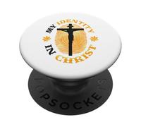 My Identity In Christ Christianity PopSockets Adhesive PopGrip