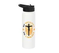My Identity in Christ Christianity Stainless Steel Insulated Water Bottle