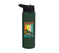 My Iguanas & I Talk not About You - Iguana Stainless Steel Insulated Water Bottle