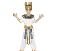 My Illusions Boys Egyptian Pharaoh School Dress Up World Book Day Kids Fancy Dress Childs Costume Outfit (Large 10-12 Years)