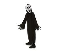 My Illusions Boys Howling Reaper Costume Halloween Screamer Kids Scary Fancy Dress Child Outfit (Medium 6-8 Years)