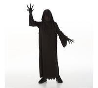 My Illusions Boys Phantom Reaper Costume Kids Scary Halloween Grim Reaper Fancy Dress Child Outfit (Large 8-10 Years)