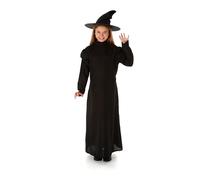 My Illusions Girls Classic Wicked Witch Halloween Movie Costume Scary Kids Book Day Character Child Outfit (Large 10-12 Years)