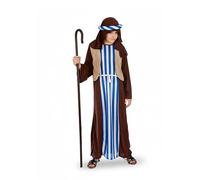 My Illusions Joseph Costume And Crook Boys Nativity Play Kids Christmas Shepherd Fancy Dress Outfit (Medium 5-7 Years)