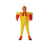 My Illusions Kids Chicken Boys Farm Animal Girls Funny Halloween Fancy Dress Childs Easter Costume (Medium 7-9 Years)
