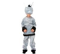 My Illusions Kids Donkey Costume Child's Nativity Play Boys Christmas Fancy Dress Toddler Festive Outfit (Toddler 2-3 Years)