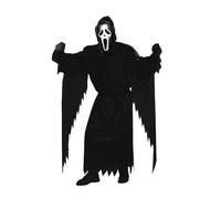 My Illusions Officially Licensed Scream Ghostface Adults Costume + Mask + Gloves Halloween Horror Film Fancy Dress (Standard & Aged)