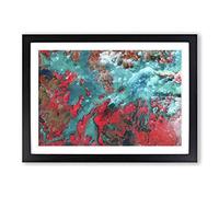 My Imagination in Abstract Framed Print | A2 Black Framed Wall Art | Ready to Hang | Abstract Fantasy Picture | Living Room Bedroom Lounge Office