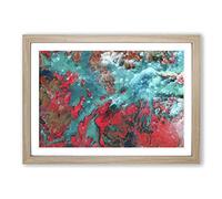 My Imagination in Abstract Framed Print | A2 Oak Framed Wall Art | Ready to Hang | Abstract Fantasy Picture | Living Room Bedroom Lounge Office