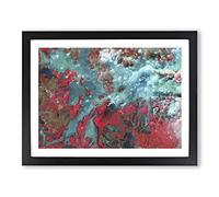 My Imagination In Abstract Modern Art Framed Print | A4 Black Framed Wall Art | Ready to Hang | Abstract Fantasy Picture | Living Room Bedroom Lounge Office