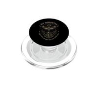 My Immortal Gothic Death Head Moth Hourglass Occult PopSockets PopGrip for MagSafe
