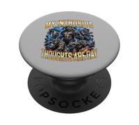 My Inner Demons Are Gay Werewolf Pride Month LGBTQ PopSockets Adhesive PopGrip