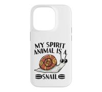My Inner Snail Funny Animal Lover Case for iPhone 14 Pro