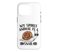My Inner Snail Funny Animal Lover Case for iPhone 16 Pro