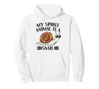 My Inner Snail Funny Animal Lover Pullover Hoodie