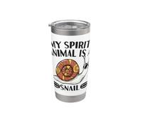 My Inner Snail Funny Animal Lover Stainless Steel Insulated Tumbler