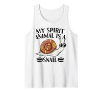 My Inner Snail Funny Animal Lover Tank Top