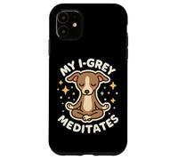 My Italian Greyhound Dog (I-Grey) Meditates Cute Case for iPhone 11