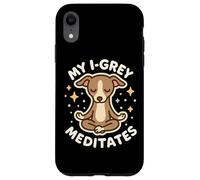 My Italian Greyhound Dog (I-Grey) Meditates Cute Case for iPhone XR