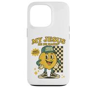 My Jesus He Be Makin' Retro Lemon 100% Faithful Christian Case for iPhone 13 Pro