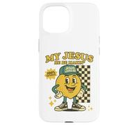 My Jesus He Be Makin' Retro Lemon 100% Faithful Christian Case for iPhone 15