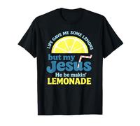 My Jesus Makes Lemonade Cute Christian Faith Lemon Tee T-Shirt