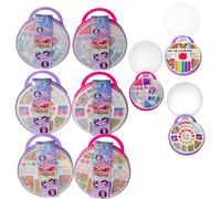 My Jewellery Studio Kit, Contains 500+ Colourful Beads, Makes 15 Bracelets, Ages 6+, Portable Carry Case