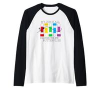 My Job is All Rainbows & Butterflies Lab Tech Phlebotomist Raglan Baseball Tee