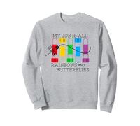 My Job Is All Rainbows & Butterflies Lab Tech Phlebotomist Sweatshirt