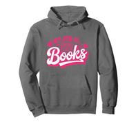 My Job Is Books, Librarian Book Lover Reader Bookworm Pullover Hoodie