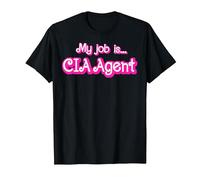 My Job is CIA Agent T-Shirt, Men, Black, X-Large