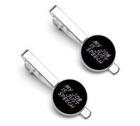 My Job Is Just Speech Silver Tie Clip Suit Accessories for Men Necktie Bar Set Pin Business Wedding