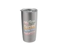 My Job is Secure Nobody Wants It Employee Sarcasm Stainless Steel Insulated Tumbler