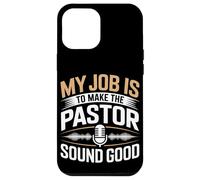 My Job Is To Make Pastor Sound Good Audio Engineer Case for iPhone 12 Pro Max