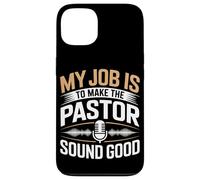 My Job Is To Make Pastor Sound Good Audio Engineer Case for iPhone 13